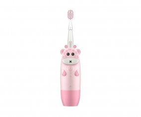 Escova de dentes GioGiraffe Pink Snica