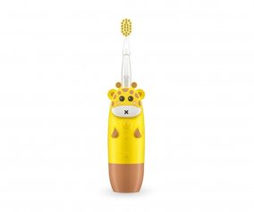 Escova de dentes GioGiraffe Yellow Snica 