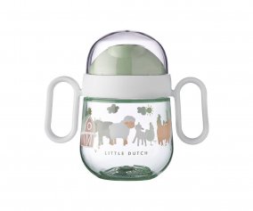 Bicchiere Antigoccia Manici Mio Little Farm 200ml