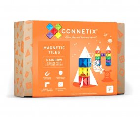 Connetix 40 - Rainbow Square Pack