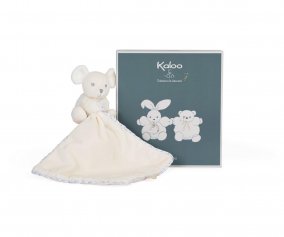 Doudou Ratinho Creme Personalizado