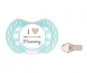 Succhietto LOVI I Heart Mummy Green