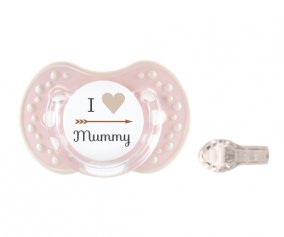 Succhietto LOVI I Heart Mummy Pink