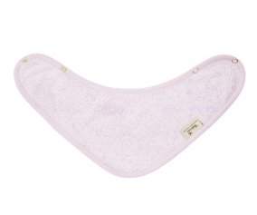 Bavoir Bandana Double Timboo Silky Lilac