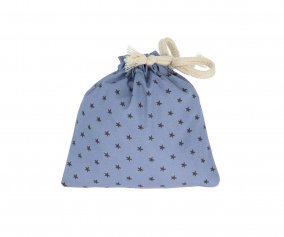Porta-chupeta Mini Star Blue