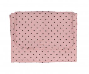 Foldable Changing Mat Mini Star Pink