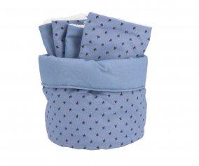Cestinha Seca babinhas Mini Star Blue Personalizvel