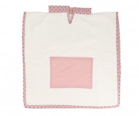 Mini Star Pink Poncho Personalised