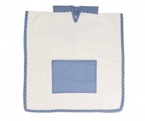 Poncho Mini Star Blue Personalised