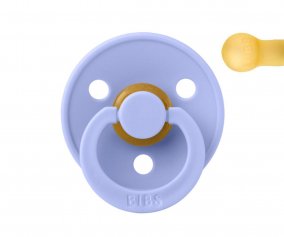 Pacifier BIBS Colour Round Hush in Pouch