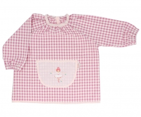Babi Lola with Central Pocket Vichy Ballet Personalised