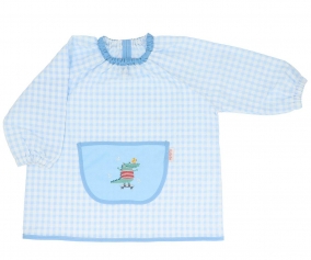 Babi Lola with Central Pocket Vichy Croc Personalised