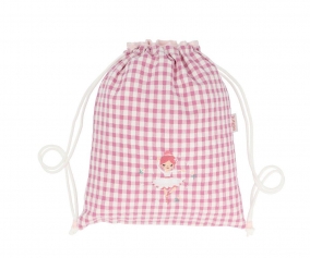 Mochila Saco Vichy Personalizvel Ballet