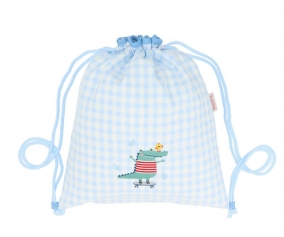 Mochila Personalizvel Vichy Croc