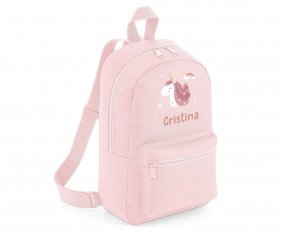 Mini Mochila Fashion Personalizada Magical Unicorn Rosa