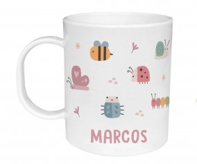 Taza de Plstico Personalizada Bugs