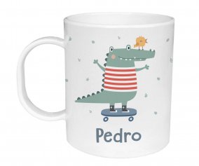 Taza de Plstico Personalizada Croc