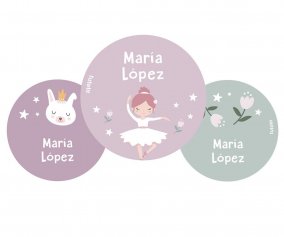 Pack 3 Distintivi Personalizzati Ballet
