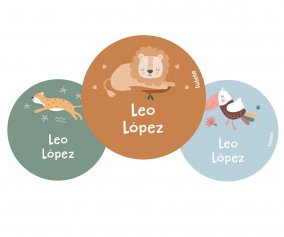 Pack 3 Distintivi Personalizzati Savannah