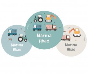 Pack 3 Distintivi Personalizzati Trucks