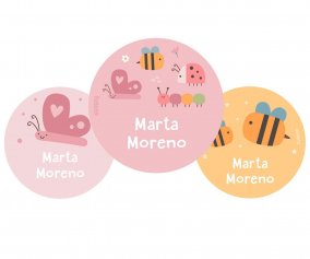 Pack 3 Distintivi Personalizzati Bugs