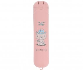Amoray Pink Baby Bottle Cleaner