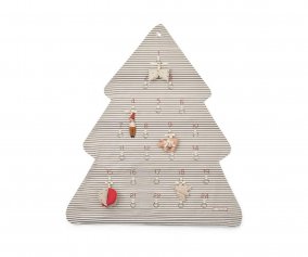 Advent Calendar Natalie Stripes Sandy / Classic Navy