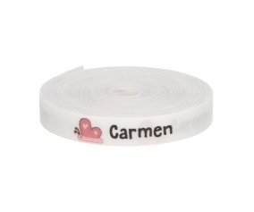 Cinta Marca Prendas Personalizada Mariposa