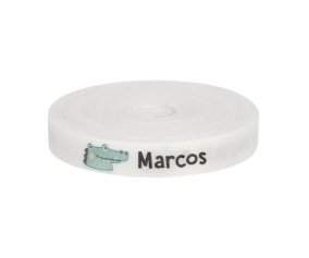 Cinta Marca Prendas Personalizada Cocodrilo