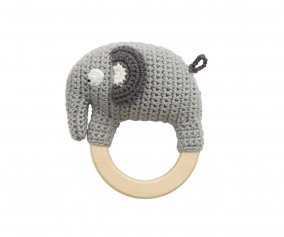 Sonajero Mordedor Crochet Fanto El Elefante
