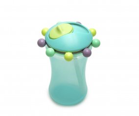 Abacus Sippy Cup with Straw Blue