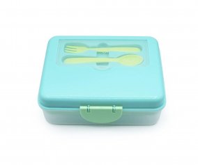 Bento Box 2 Levels Blue Mint Lime