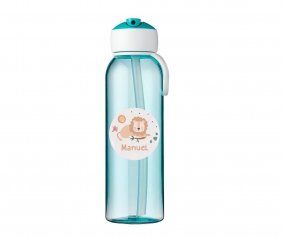 Borraccia Campus Flip-Up Turquoise 500ml+ Etichetta Savannah Personalizzata
