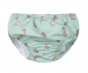 Cueca Fralda com folhos Cool Dinos