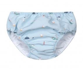 Cueca Fralda com folhos Fishing Boat