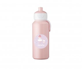 Borraccia Campus Pop-Up Pink 400ml + Etichetta Ballet Personalizzata