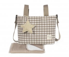 Caetana Sand Personalised Organizer Bag