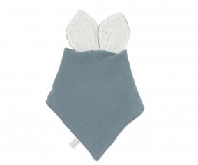 Doudou Personalizzabile Rainbow Dots Blu