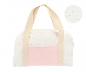 Borsa Sportiva Personalizzabile Rainbow Dots Rosa