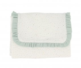 Foldable Changer Rainbow Dots Green