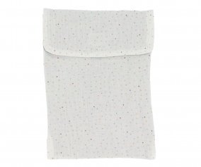 Busta Porta Pannolini Personalizzabile Rainbow Dots Blu