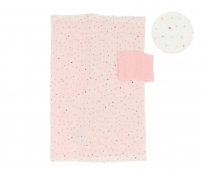 Portadocumenti Personalizzabile Rainbow Dots Rosa