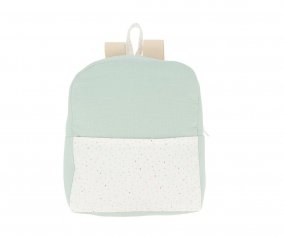 Mochila Verde Rainbow Dots Personalizvel