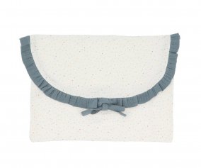 Busta Cambio Personalizzabile  Rainbow Dots Blu