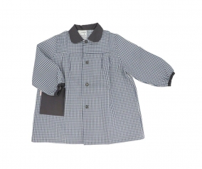 Bata Big Star Vichy School Cinza Escuro Personalizvel