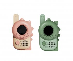 Zoo Walkie Talkie Dino Pink / Dino Green