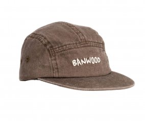 Gorra Banwood Washed 5 Paneles Brown