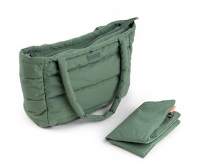 Bolsa Tote Acolchoada Green com Muda Fraldas