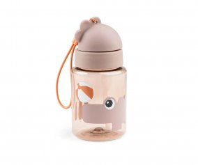 Botella Plstico con Pajita Playground Powder