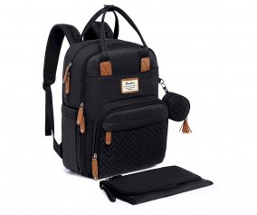 Zaino per Passeggino All-In-One Nero